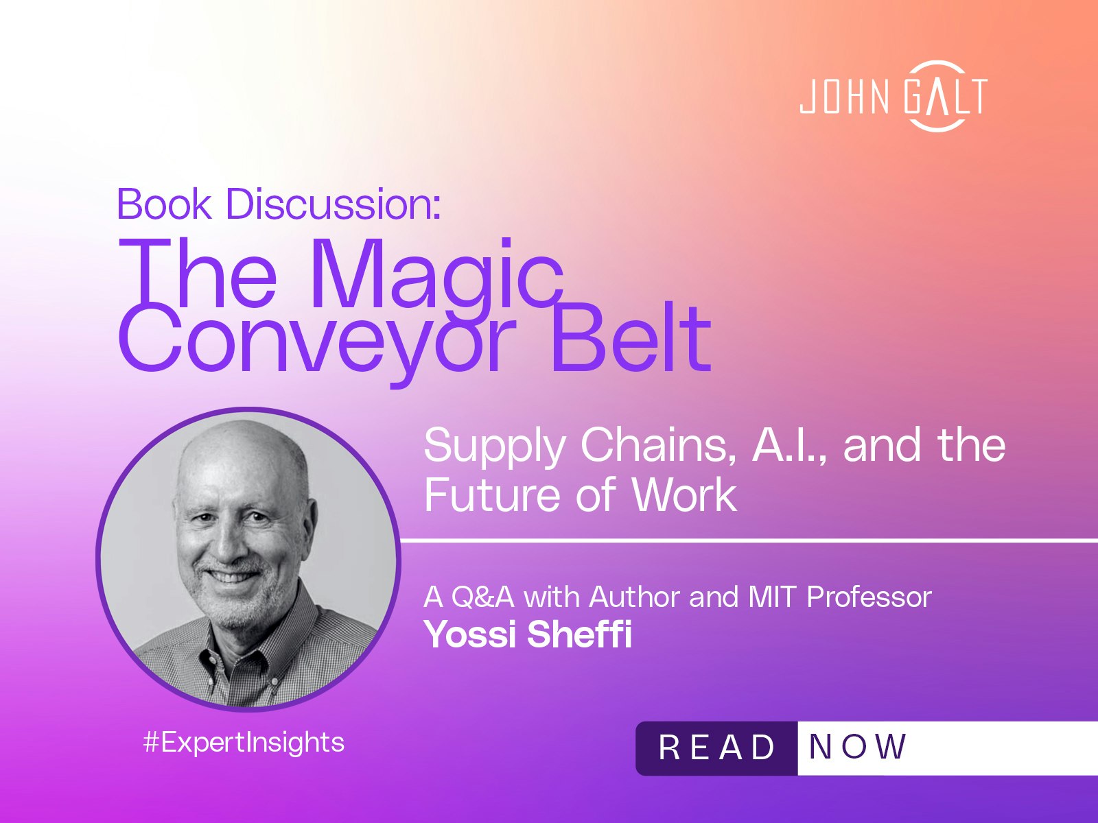 Book Discussion-The Magic Conveyor Belt. Supply Chains AI and the Future of Work Thumbnail
